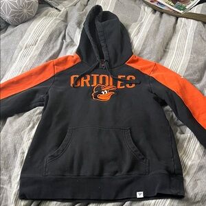 Fanatics Black and Orange Orioles Hoodie